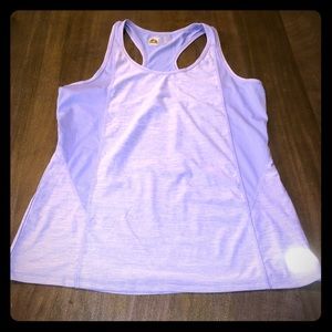 Lavender workout tank